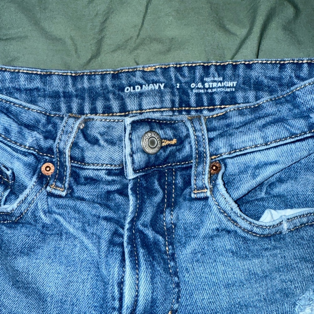 Old Navy Men's Classic Blue Straight Jeans